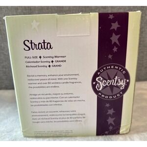 NEW Scentsy STRATA Wax‎ Warmer Ceramic Tray Retired DSW-STRA